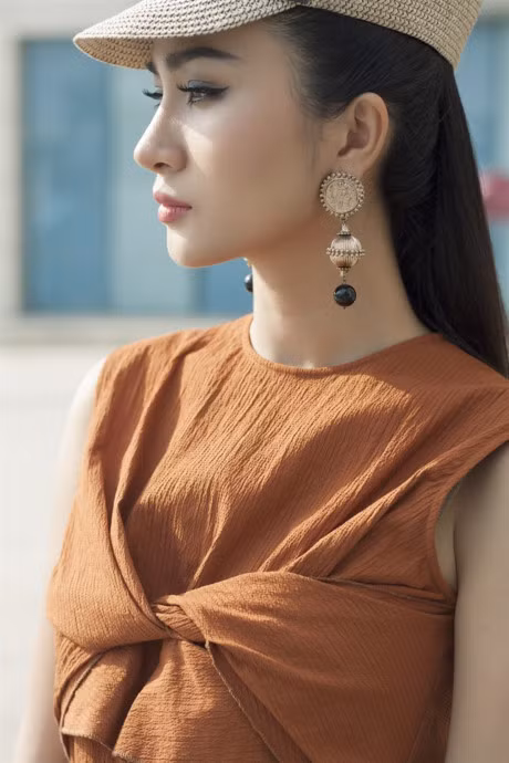 Kim Tuyen goi y thoi trang dao pho sanh dieu ngay Valentine - Anh 5