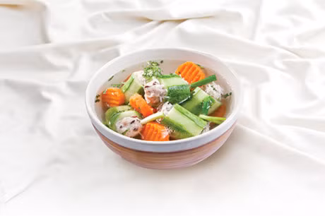 Cach nau mon canh dua leo nhoi thit ngon, la mieng - Anh 2