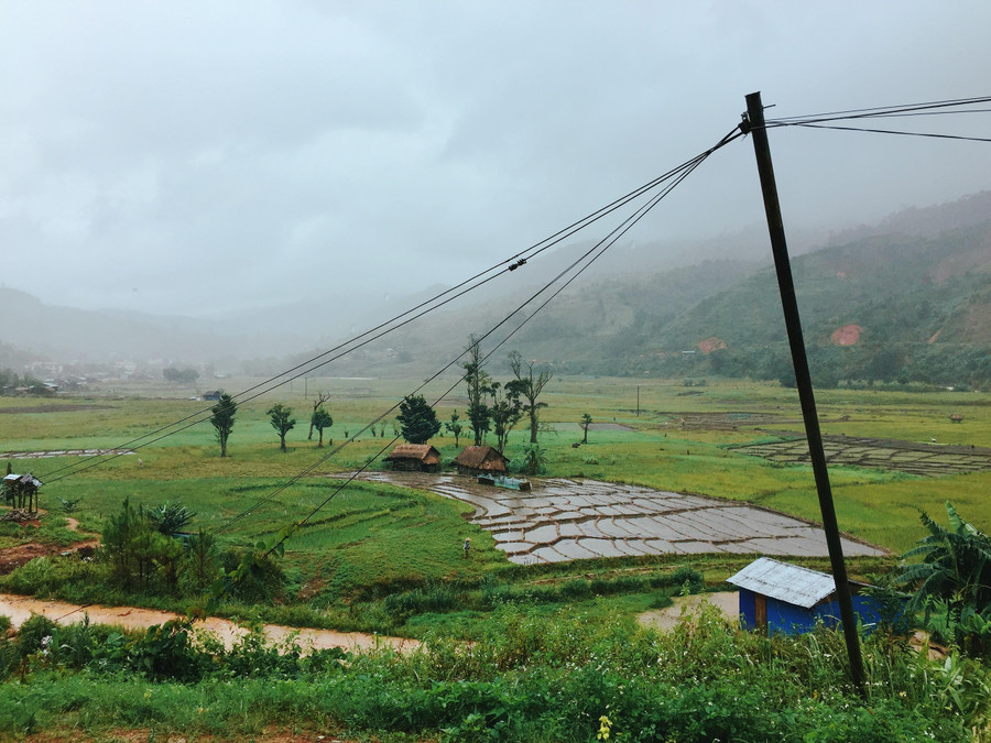 Mường Hoong, những ngày mưa. Mường Hoong, những ngày mưa.