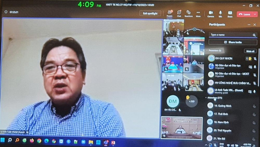 PGS.TS Lê Anh Tuấn - Giám đốc Học viện Âm nhạc Quốc gia Việt Nam. PGS.TS Lê Anh Tuấn - Giám đốc Học viện Âm nhạc Quốc gia Việt Nam.