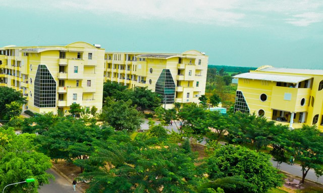 Ký túc xá xanh, sạch, đẹp Ký túc xá xanh, sạch, đẹp