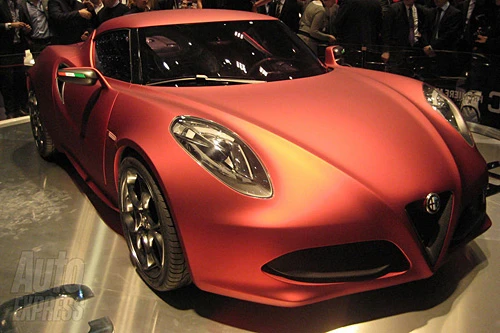 2011 Geneva Motor Show: Alfa Romeo 4C Concept