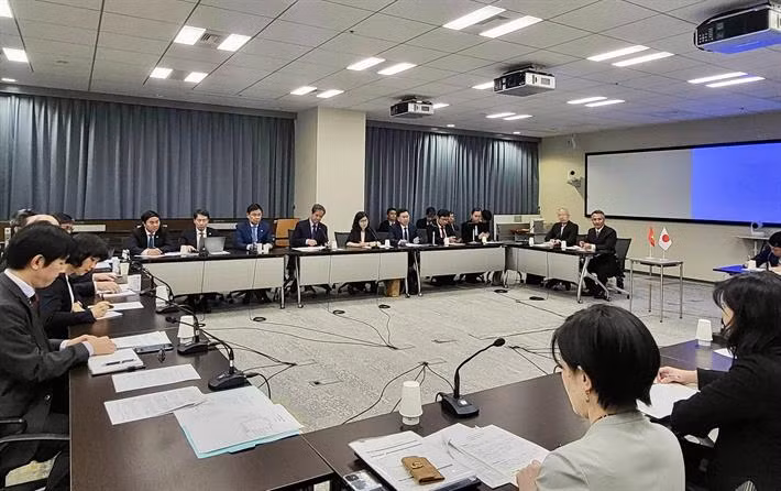 Đoàn công tác Bộ GDĐT làm việc với JICA Nhật Bản.