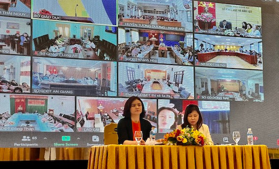 Hội thảo các điều kiện thí điểm Chương trình giáo dục mầm non mới được tổ chức trực tiếp và trực tuyến.