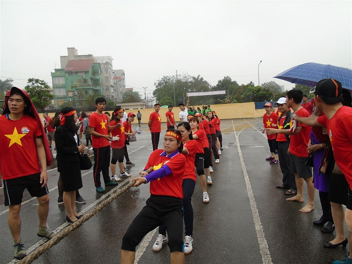 Thầy Thọ còn là đạo diện, "chủ trò" nhiều phong trào, hoạt động của nhà trường