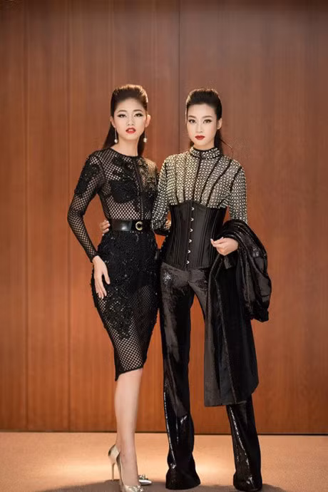 Hoa hau My Linh ngay cang than thiet den kho tin voi A hau Thanh Tu - Anh 2