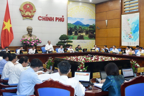 Toàn cảnh phiên họp. Ảnh: VGP Toàn cảnh phiên họp. Ảnh: VGP