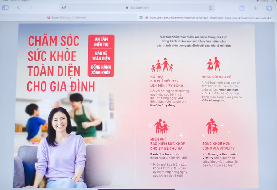 Bùng Gia Lực là một giải pháp bảo hiểm toàn diện, hướng đến việc chăm sóc sức khỏe cho cả gia đình.