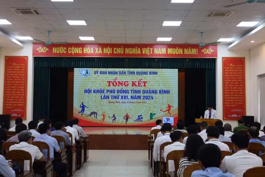 Tổng kết Hội khỏe Phù Đổng tỉnh Quảng Bình năm 2024.