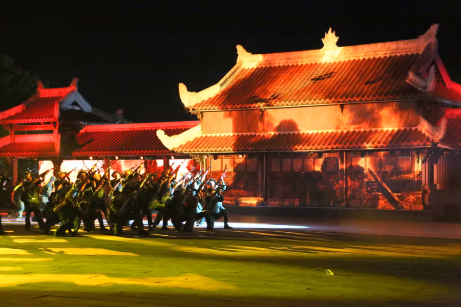 Chương trình nghệ thuật Khát vọng hòa bình trên 'đất thiêng' Quảng Trị.