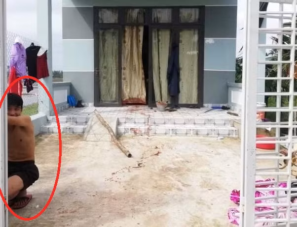 Hiện trường vụ án mạng.