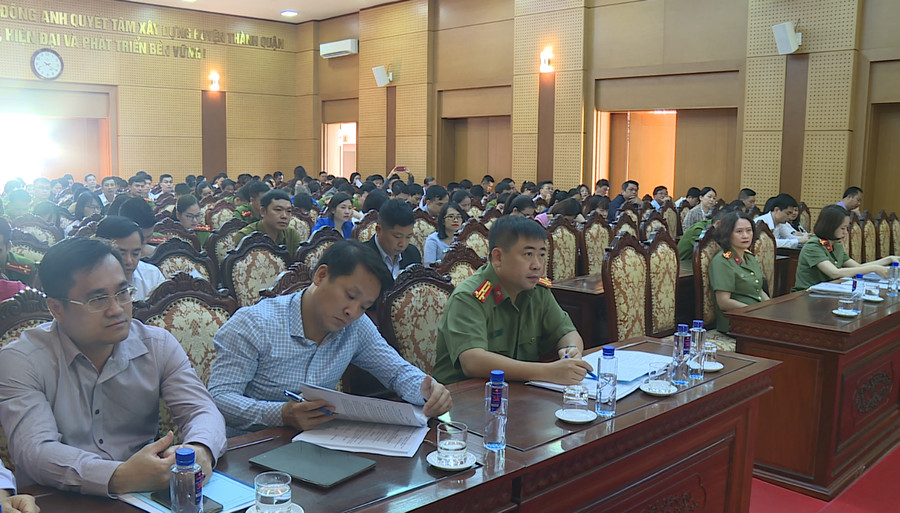 Đông Anh (Hà Nội): Gần 300 cán bộ tập huấn Luật Bảo vệ bí mật Nhà nước ảnh 3 Đông Anh (Hà Nội): Gần 300 cán bộ tập huấn Luật Bảo vệ bí mật Nhà nước ảnh 3