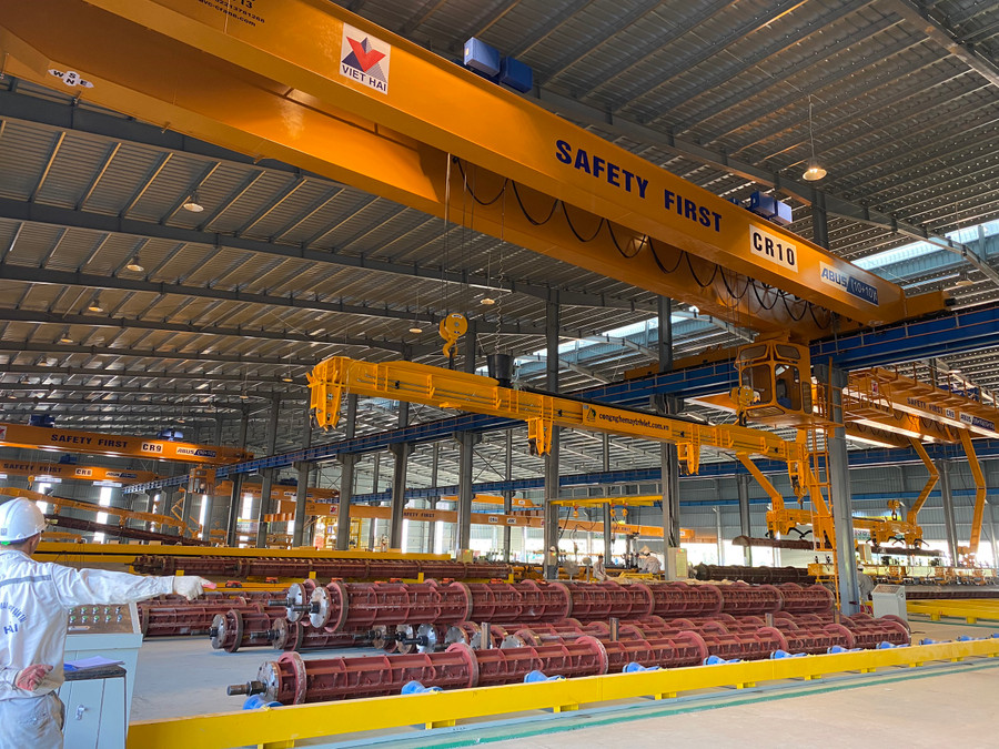 Cận cảnh nhà máy sản xuất cấu kiện công nghệ cao hiện đại nhất Việt Nam 