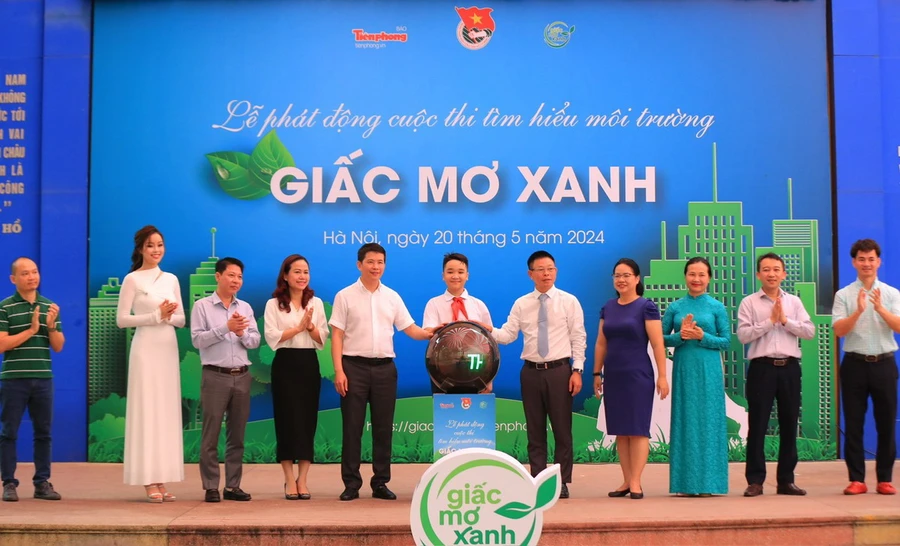 Cuộc thi Giấc Mơ Xanh về bảo vệ môi trường và biến đổi khí hậu được phát động sáng 20/5.