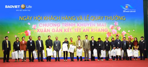 Bảo Việt Nhân thọ tri ân khách hàng