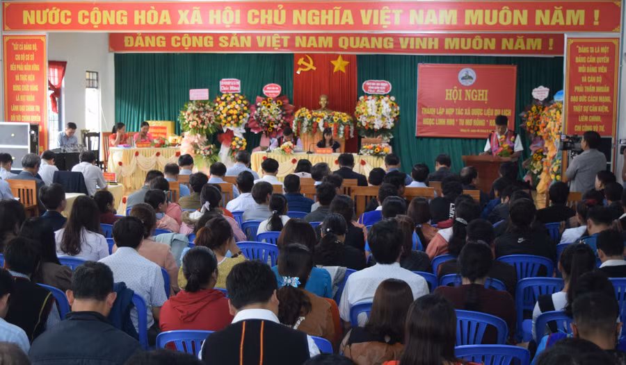 Hội nghị thành lập Hợp tác xã Dược liệu – Du lịch Ngọc Linh H80