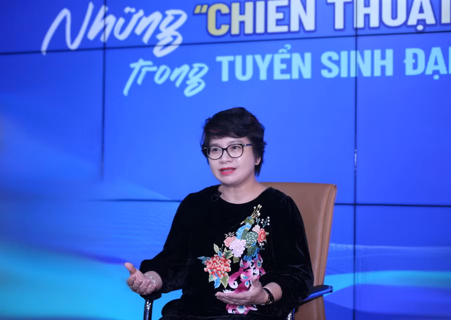 PGS.TS Nguyễn Thu Thủy - Vụ trưởng Vụ Giáo dục đại học . Ảnh: Đức Hiệp.