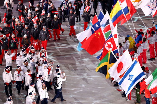 Các VĐV tại lễ bế mạc. Nguồn: olympic.org Các VĐV tại lễ bế mạc. Nguồn: olympic.org