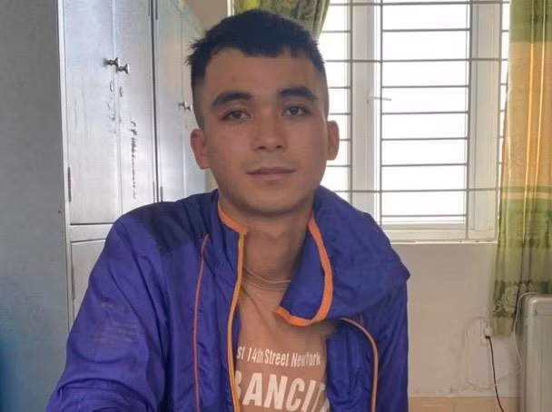 Đối tượng Y Lang Kpă tại Cơ quan điều tra.