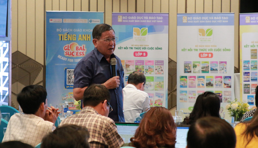 Đại biểu đến từ Phú Yên tham gia thảo luận tại Hội thảo. (Ảnh: TT)