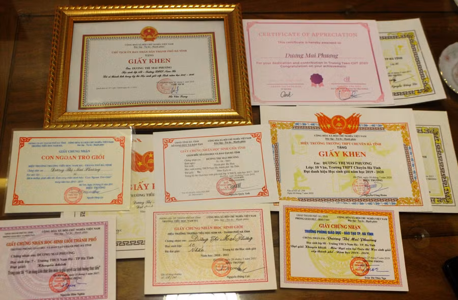 Những kết quả xuất sắc từ nỗ lực không ngừng của cô học trò