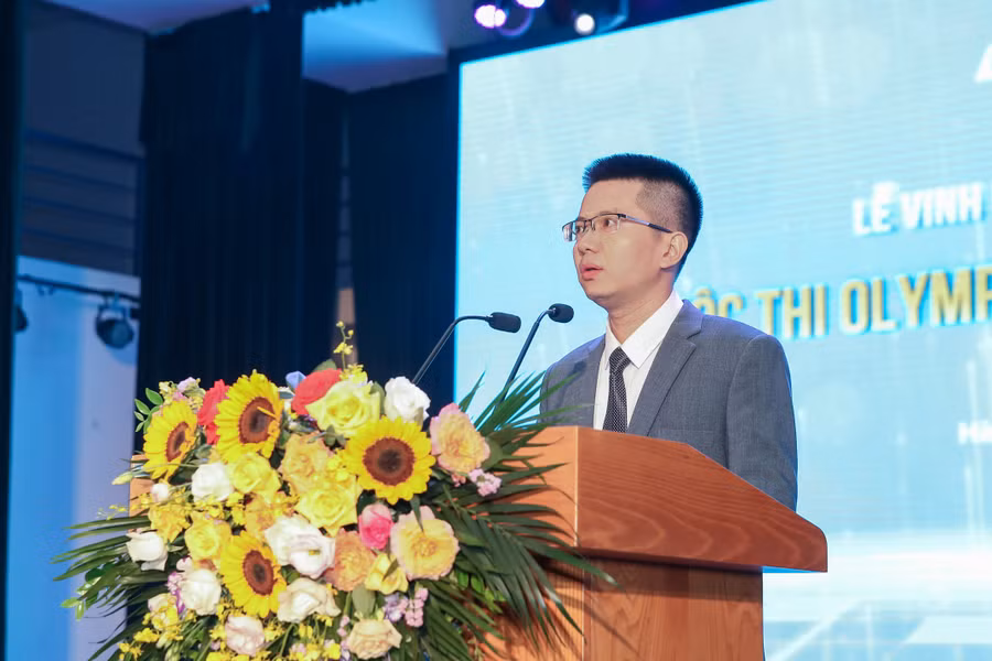 Ông Lê Việt Hòa - Giám đốc VTC Online phát biểu khai mạc buổi lễ.