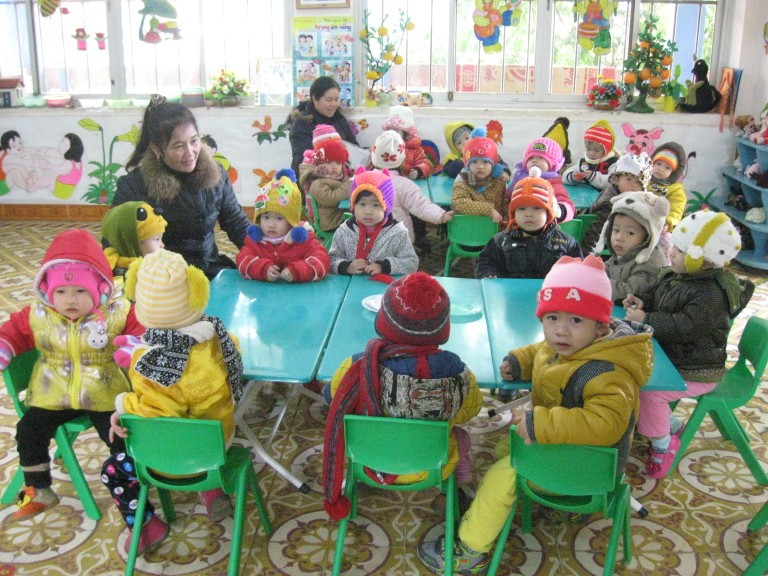 Nhiều học sinh nghỉ học tránh rét ảnh 2 Nhiều học sinh nghỉ học tránh rét ảnh 2