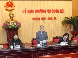 Sáng nay (14.1) tại Hà Nội, UBTVQH khai mạc Phiên họp thứ 14