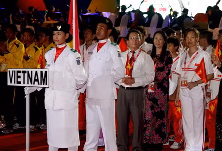 Đoàn thể thao HS VN tại 4rd Asean Schools Games