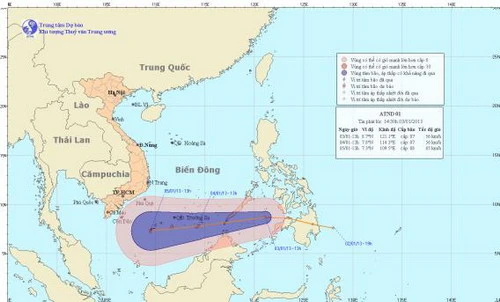 Tin áp thấp nhiệt đới và không khí lạnh tăng cường