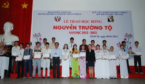 184 suất học bổng Nguyễn Trường Tộ chho SV