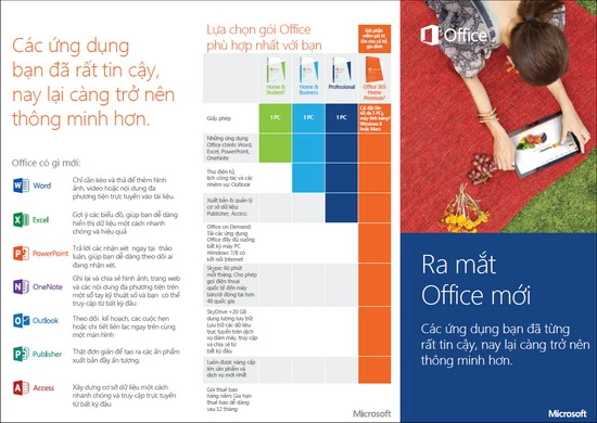 Microsoft ra mắt Office 365 trên toàn thế giới