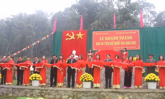 Khánh thành Khu di tích lịch sử Bộ Quốc gia Giáo dục (1951-1954)