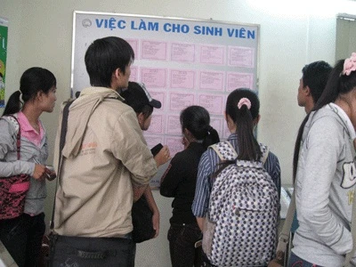 Phó Thủ tướng yêu cầu XD Đề án tổng thể giải quyết việc làm cho sinh viên