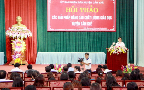 Toàn cảnh hội thảo Toàn cảnh hội thảo