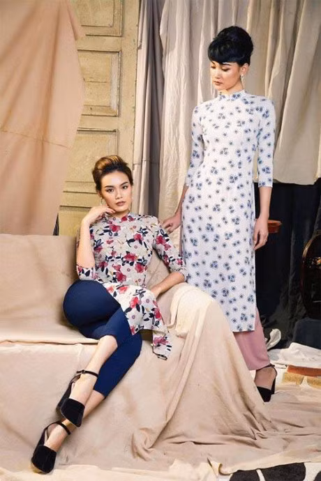 Nhung kieu ao dai dep khien cac nu sinh Viet 