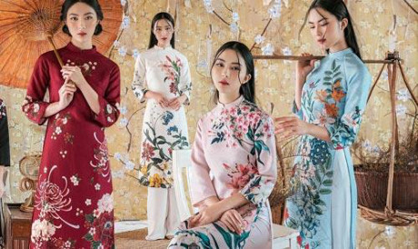 Những kiểu áo dài đẹp khiến các nữ sinh Việt Nhung kieu ao dai dep khien cac nu sinh Viet