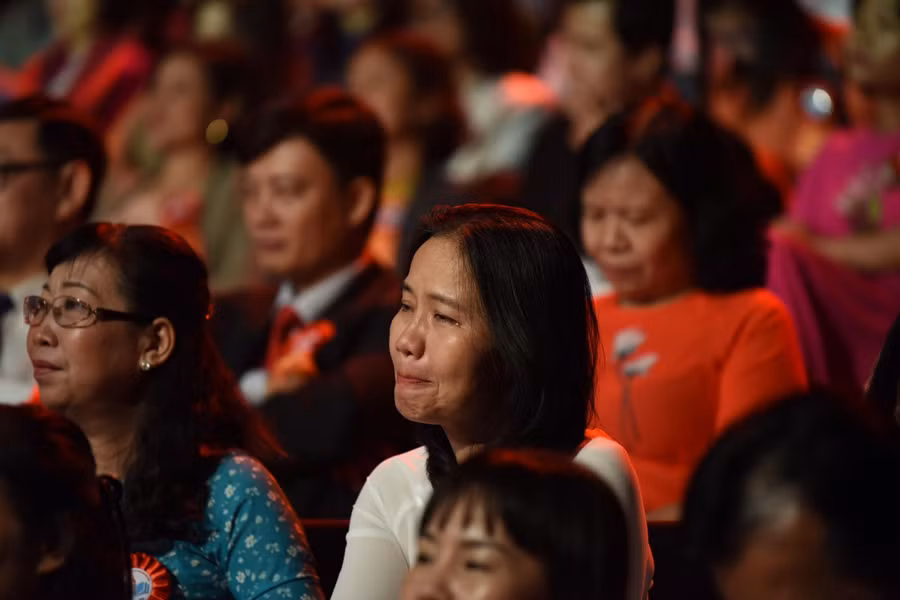 Chương trình đã để lại nhiều xúc cảm cho các thầy, cô giáo