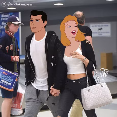 Bat ngo bat gap cac hoang tu, cong chua Disney ngoai doi thuc - Anh 2