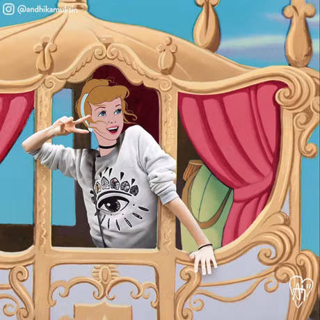 Bat ngo bat gap cac hoang tu, cong chua Disney ngoai doi thuc - Anh 13