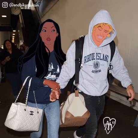 Bat ngo bat gap cac hoang tu, cong chua Disney ngoai doi thuc - Anh 4