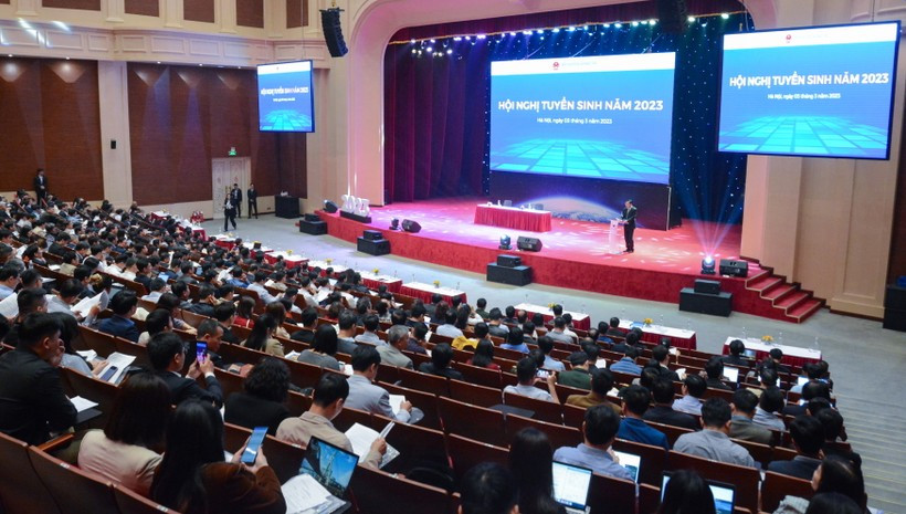 Toàn cảnh Hội nghị tuyển sinh năm 2023. Toàn cảnh Hội nghị tuyển sinh năm 2023.