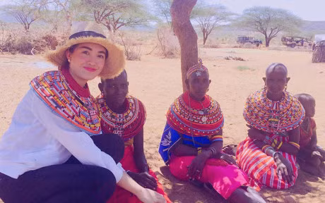 Pham Huong, Le Hang lang nguoi truoc cuoc song kho khan o Kenya - Anh 1