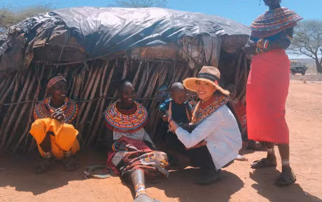 Pham Huong, Le Hang lang nguoi truoc cuoc song kho khan o Kenya - Anh 5