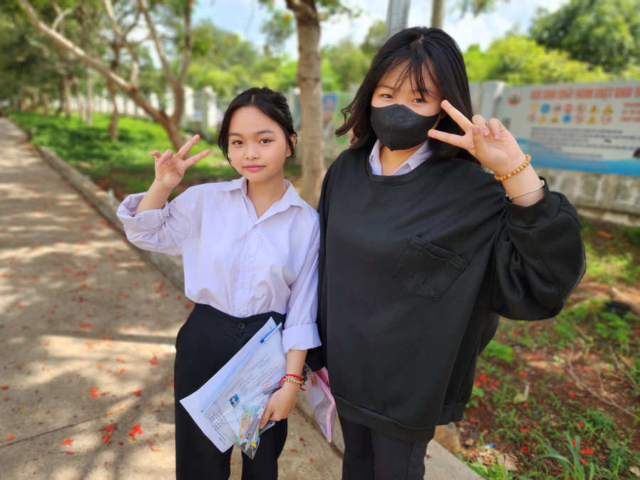 Nhiều em tự tin vì "trúng tủ" bài thơ Mùa xuân nho nhỏ. (Ảnh: TT) Nhiều em tự tin vì "trúng tủ" bài thơ Mùa xuân nho nhỏ. (Ảnh: TT)