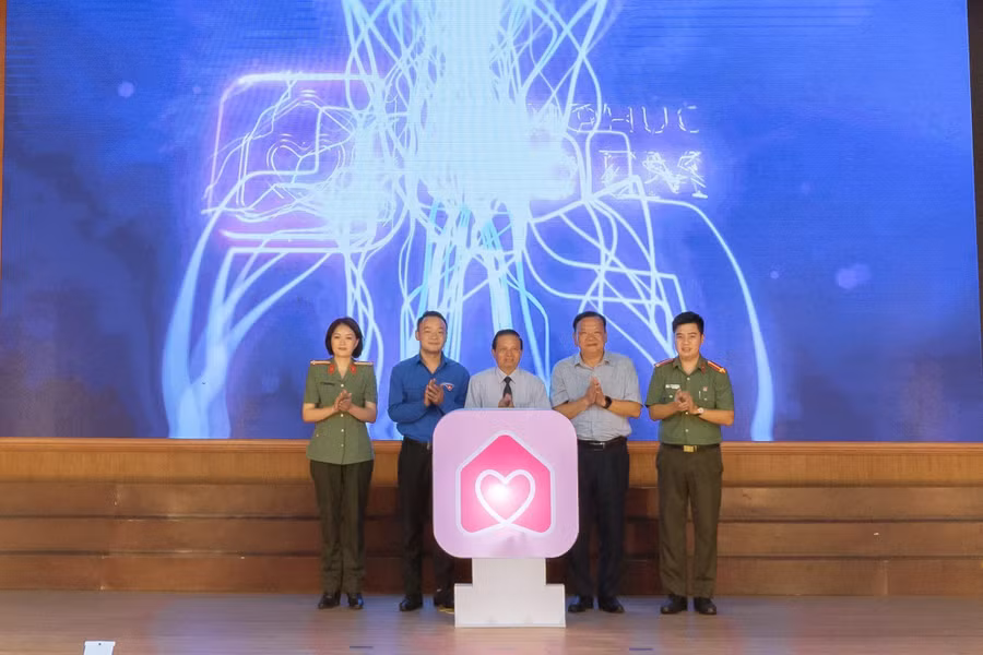 Lễ ra mắt Bản đồ "thiện nguyện số" ngày 7/8.