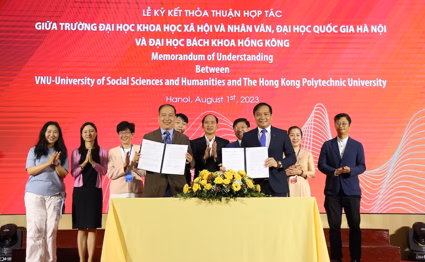 Các bên ký thỏa thuận hợp tác nhằm chia sẻ, nâng cao hiệu quả các hoạt động đào tạo, nghiên cứu CTXH.