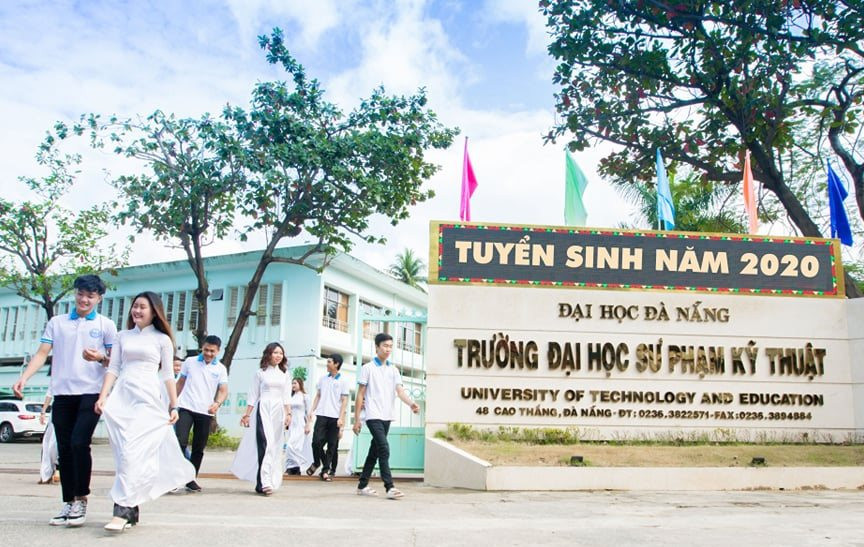 Sinh viên Trường ĐH Sư phạm Kỹ thuật (ĐH Đà Nẵng). Ảnh: Internet. Sinh viên Trường ĐH Sư phạm Kỹ thuật (ĐH Đà Nẵng). Ảnh: Internet.