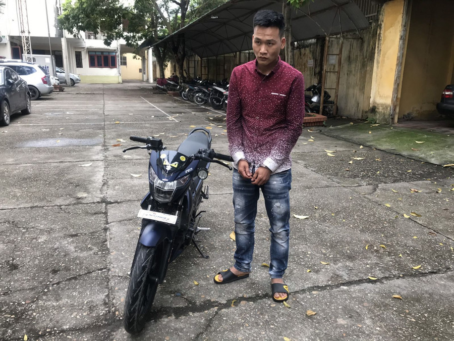 Đối tượng Nguyễn Danh Giang. Ảnh: Công an Bắc Giang.