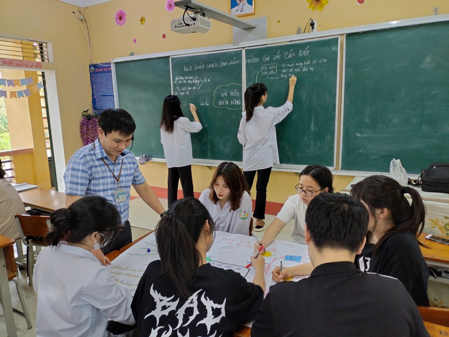 Tăng cường đối thoại phát huy năng lực cá nhân của học sinh trong giờ học tại Trường THPT Chu Văn An, huyện Văn Yên. Tăng cường đối thoại phát huy năng lực cá nhân của học sinh trong giờ học tại Trường THPT Chu Văn An, huyện Văn Yên.